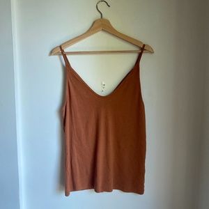 Burnt Orange tank top